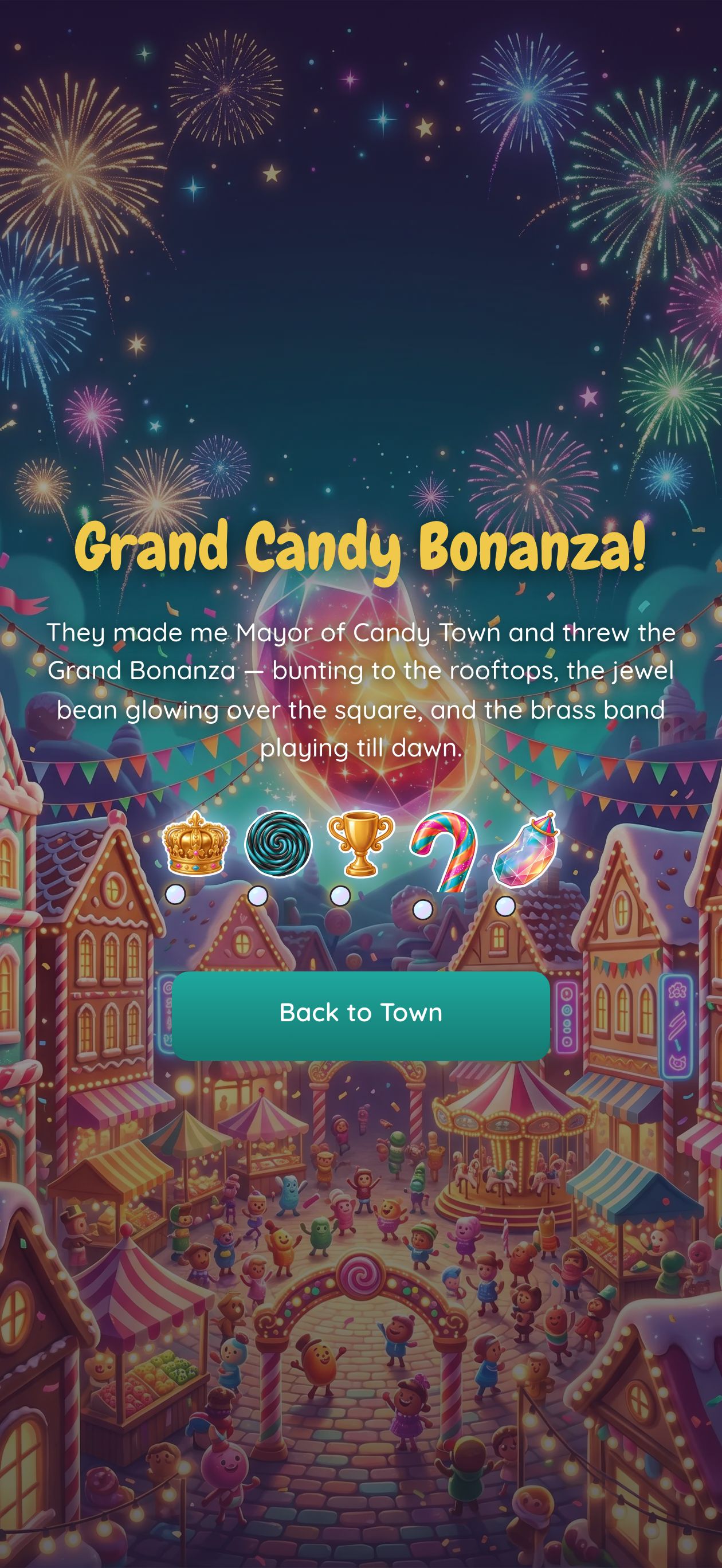 Endgame &mdash; the Grand Candy Bonanza finale